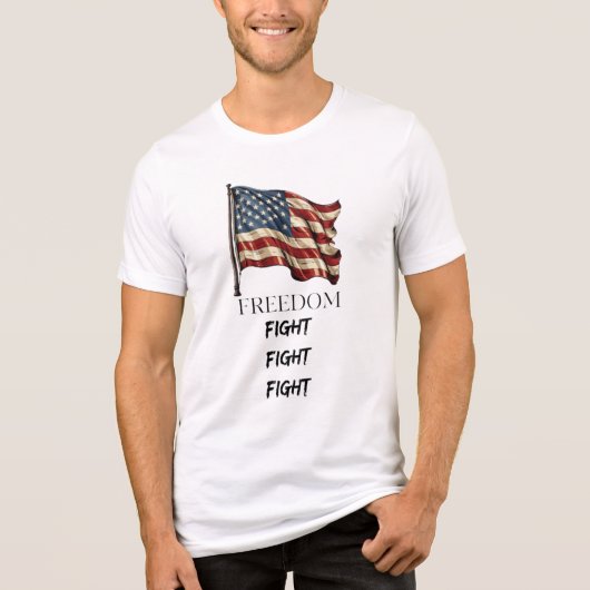 自由の誇りTシャツ トライブレンドTシャツ (正面)