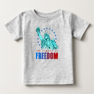 自由の象徴 ベビー ベビーTシャツ