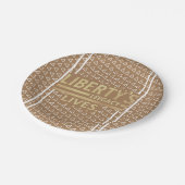 自由の遺産は生きる。 ペーパープレート (アングル)