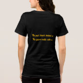 自由の遺産 (都市 + 歴史的人物) トライブレンドTシャツ (裏面)