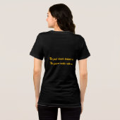 自由の遺産 (都市 + 歴史的人物) トライブレンドTシャツ (裏面全面)