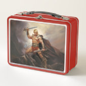 自由の野蛮ファンタジーを決して放棄しない メタルランチボックス (正面)