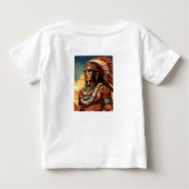 自由の鍛造 ベビーTシャツ (裏面)