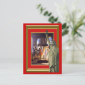 自由の鐘と像 ポストカード (スタンド正面)