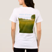 自由の鐘を鳴らそう トライブレンドＴシャツ (裏面)