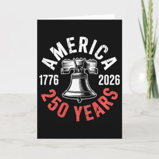 自由の鐘250周年 1776-2026 アメリカ愛国者 カード