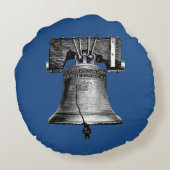 自由の鐘、19世紀 ラウンドクッション (裏面)