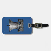 自由の鐘、19世紀 ラゲッジタグ (正面横)