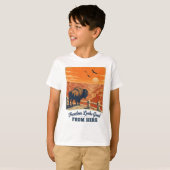 自由の風景 グランドキャニオンデザインTシャツ Tシャツ (正面フル)