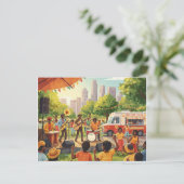 「自由の饗宴」十二月 ポストカード (スタンド正面)