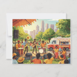 「自由の饗宴」十二月 ポストカード