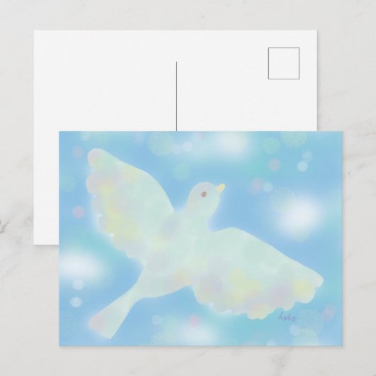 自由の鳥 ポストカード (正面/裏面)