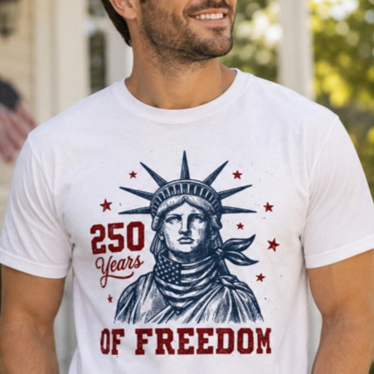 自由の250年シャツ Tシャツ