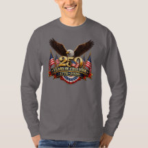 自由の250年記念Tシャツ