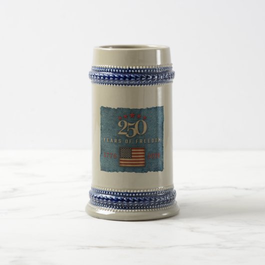 自由の250年 ビアステイン ビールジョッキ (中央)