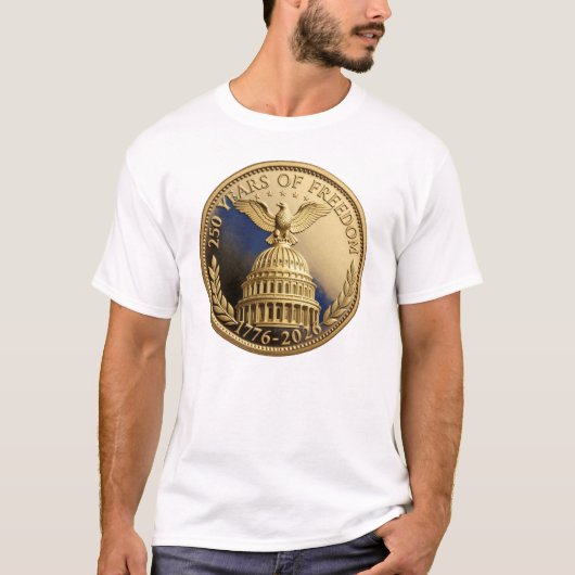 自由の250年 Tシャツ (正面)
