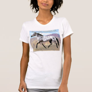 自由のAppaloosaの馬 Tシャツ
