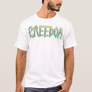 自由のfootbags tシャツ