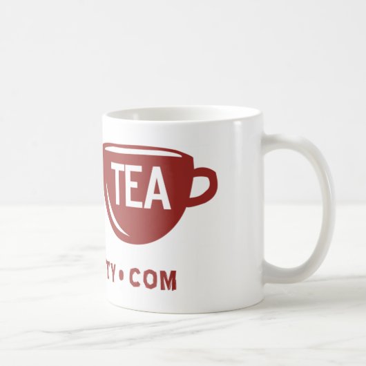 自由のLiberteaのお茶会のマグ コーヒーマグカップ (右)