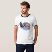 自由のTシャツの翼 Tシャツ (正面フル)
