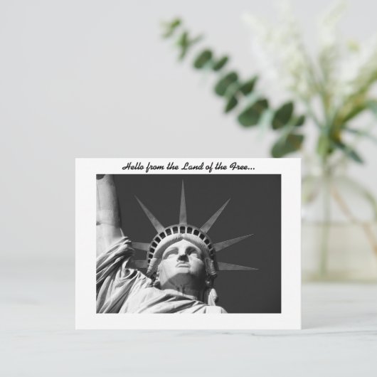 自由はがき像 ポストカード (スタンド正面)