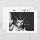 自由はがき像 ポストカード (正面/裏面)