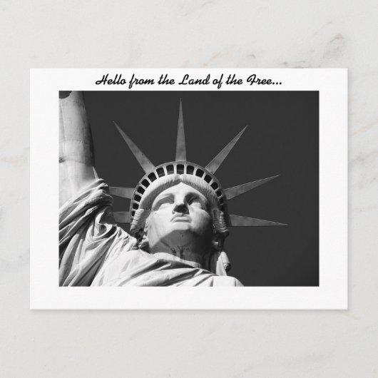 自由はがき像 ポストカード (正面)