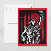 自由はがき像 ポストカード (正面/裏面)