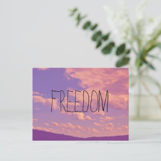 自由はがき ポストカード (スタンド正面)