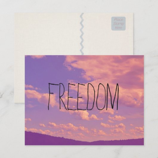 自由はがき ポストカード (正面/裏面)