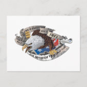 自由はただではないが、戦う価値はある ポストカード (正面)