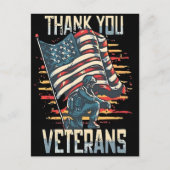 自由はただではない - 退役軍人に感謝を 2025 ポストカード (正面)