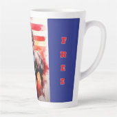 自由はっきりしたな愛国馬 カフェラテマグ (右)