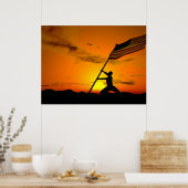 自由は依然として飛ぶ ポスター (キッチン)