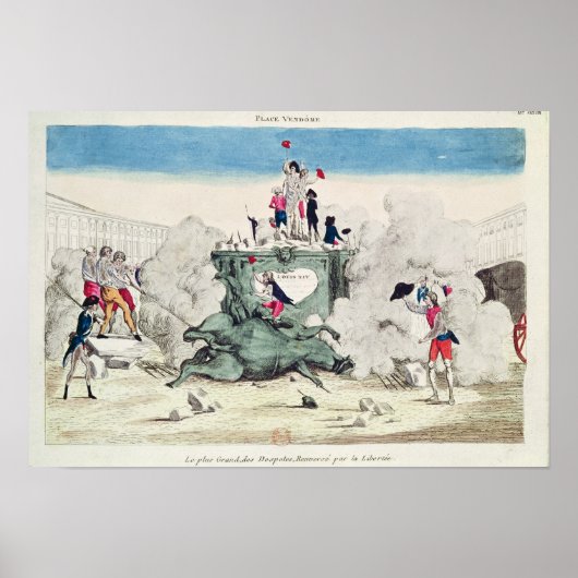 自由は像を倒す素晴らしる ポスター (正面)