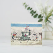 自由は像を倒す素晴らしる ポストカード (スタンド正面)