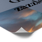 自由は単なるカオスのポスター ポスター (角)