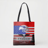 自由は単語Hz以上の袋 トートバッグ (正面)