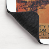 自由は地上から滅びてはならない マウスパッド (コーナー)