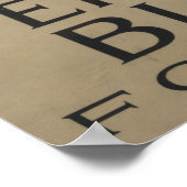 自由は地上から滅びないこと ポスター (角)