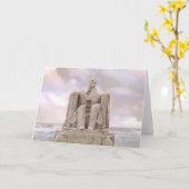 自由は崩壊しているカード カード (黄色い花)