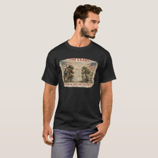 自由は決して無料ではなかった Tシャツ