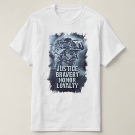 自由は決して自由ではない軍隊と兵士の引用文 Tシャツ