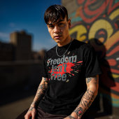 自由は無料ではない トライブレンドＴシャツ
