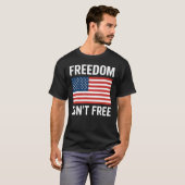 自由は無料ではない Tシャツ (正面フル)