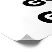 自由は神与えだ ポスター (角)