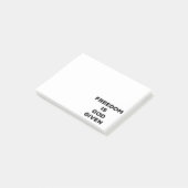 自由は神与えだ ポストイット (アングル)