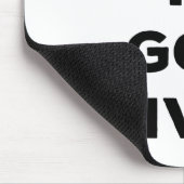 自由は神与えだ マウスパッド (コーナー)