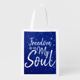 自由は私の魂にある エコバッグ