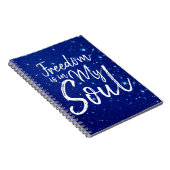 自由は私の魂にある ノートブック (右側)